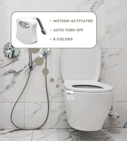 Motion Sensor Toilet Light